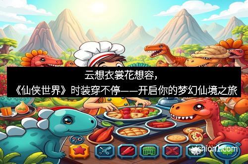 云想衣裳花想容，《仙侠世界》时装穿不停——开启你的梦幻仙境之旅